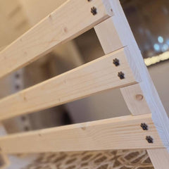 Small Dog Gate - Wooden Stair Blocker