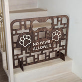 Freestanding Wooden Dog Gate for Stairs – 1 Meter Wide Pet Barrier, Self Standing Stair Stopper for Dogs, Custom Size Dog Stair Blocker