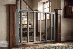 Custom Wooden Stair Gate | Middle Opening Baby & Dog Barrier for Hallways