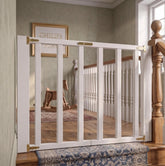Custom Wooden Stair Gate | Middle Opening Baby & Dog Barrier for Hallways