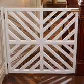 Custom Dog Door and Baby Gate for Hallways and Stairs
