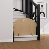 Freestanding Pet Gate: Curved Design, Custom Size Options