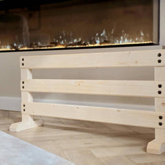 Small Dog Gate - Wooden Stair Blocker