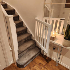 Custom Wooden Stair Gate