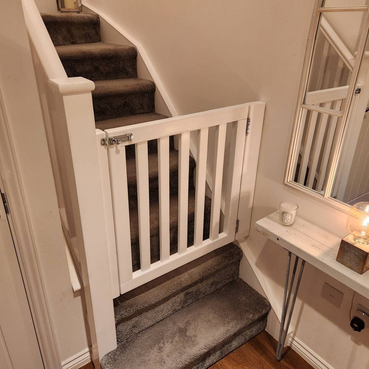 Custom Wooden Stair Gate