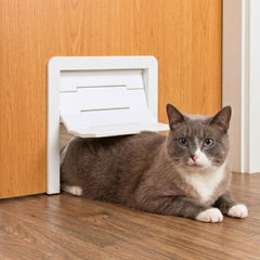 Indoor Cat Flap with Articulated Pet Door Passage