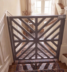 Custom Dog Door and Baby Gate for Hallways and Stairs