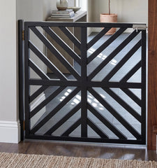 Custom Dog Door and Baby Gate for Hallways and Stairs